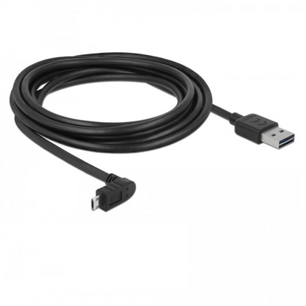 USB Ladekabel Datenkabel 3m 90° f. Garmin Edge Explore