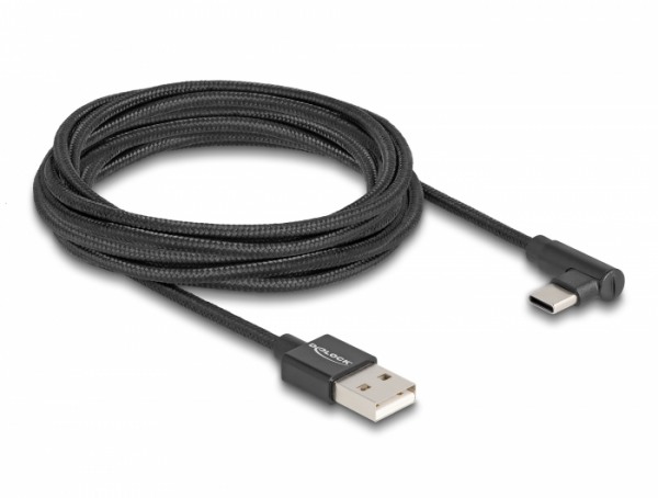 USB-C Kabel Ladekabel gewinkelt 3m f. Garmin Edge 1040